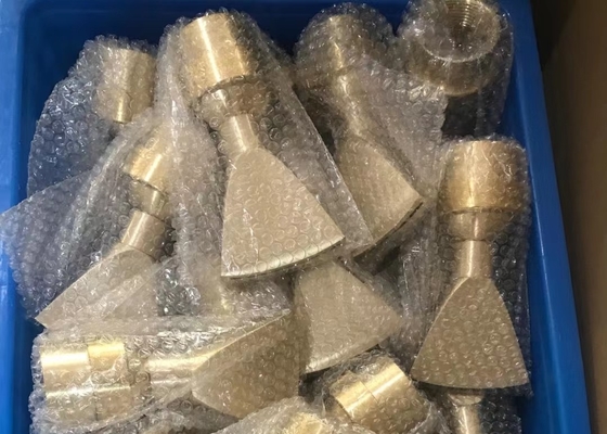 1" d'ottone ugello regolabile del fiore del getto della fontana del fan di direzione