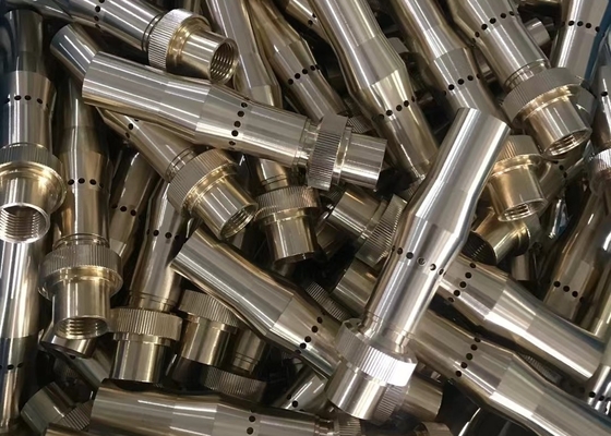 Fontana asciutta ballante completamente d'ottone Jet Nozzles Vertical Water Spray