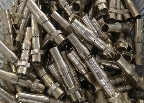 Fontana asciutta ballante completamente d'ottone Jet Nozzles Vertical Water Spray