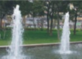 Areated dota il diametro d'un polverizzatore dello spruzzo d'acqua di Jet For Ponds 0.3m della fontana
