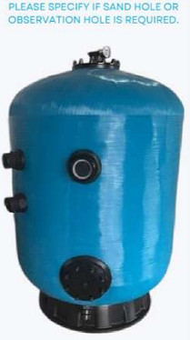 SL700-H1500 Filtro di sabbia per piscine a letto profondo