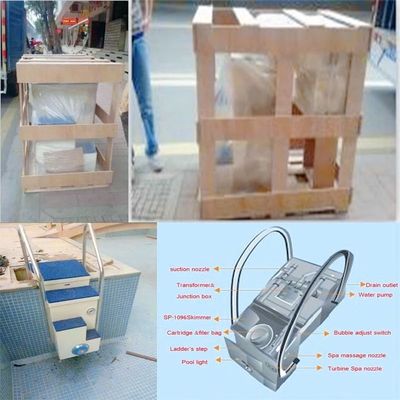 filtri a sabbia commerciali dalla piscina di 220V 1.5HP