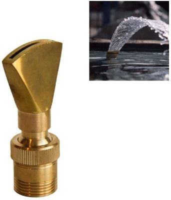 1" stagno regolabile completamente d'ottone del getto dell'ugello della fontana del fan di direzione Sprilker