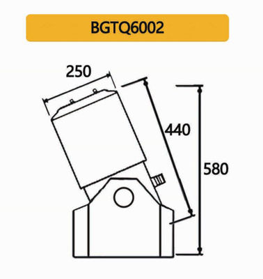 Ugello laminare commerciale della fontana di 6000L/H 16mm
