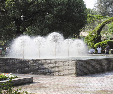 3" ugelli della fontana di dancing della sfera di cristallo DN40