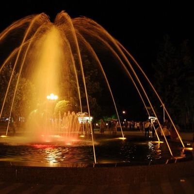 Ugelli spruzzatori d'ottone regolabili della fontana di serie del getto della bruciacchiatura degli ugelli della fontana di Chrome