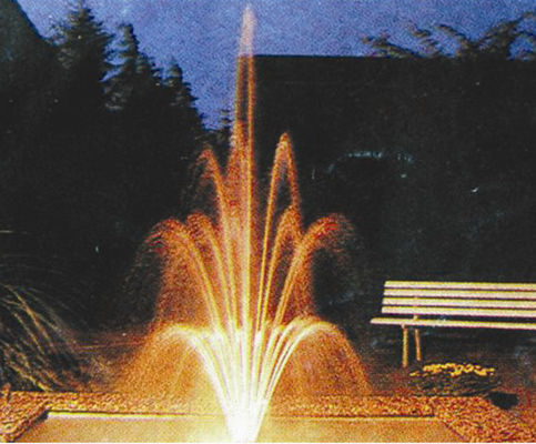 2020 nuovi 1,5" strati regolabili d'ottone di Chrome di vendita calda 3 fioriscono gli ugelli della fontana del fiore