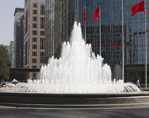 Teste di spruzzo miste della fontana dell'ugello a getto della fontana della tromba della grande aria d'ottone