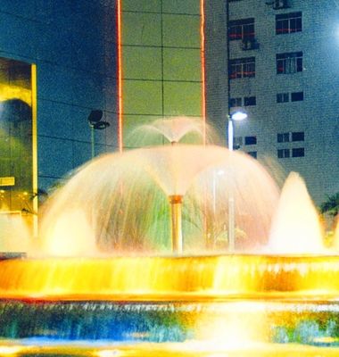 Acciaio inossidabile teste di spruzzo della fontana della tromba di 2 strati