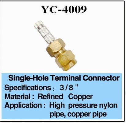 Ugello spruzzatore 3/8" dell'acqua vaporizzata connettore terminale d'ottone