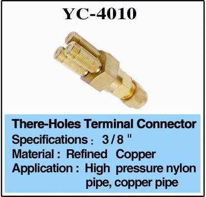 3/8" singolo connettore terminale per il nebulizzatore dell'acqua