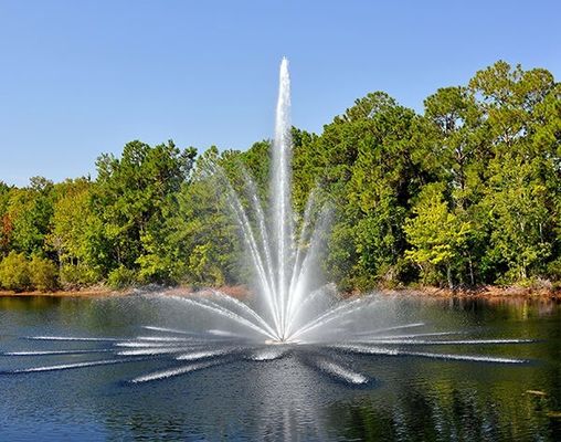 Alto spruzzo che fa galleggiare la fontana di musical dello stagno di 90mm