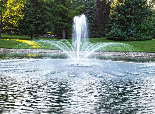 Alto spruzzo che fa galleggiare la fontana di musical dello stagno di 90mm