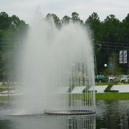 Fontana di galleggiamento del fiore all'aperto di 1.5m per il lago