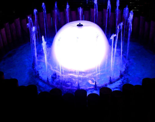Fontana ballante 800cm programmabile variopinta dello stagno