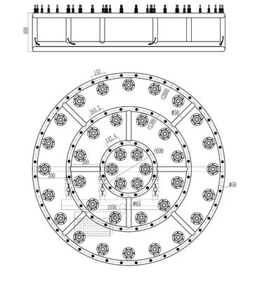 Progetto musicale decorativo della fontana dell'acciaio inossidabile di 2M