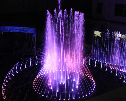 fontana musicale all'aperto di 3m