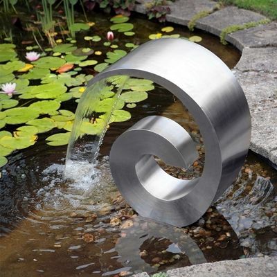 Getto lucidato della cascata dell'acciaio inossidabile di ROHS per il parco dell'acqua
