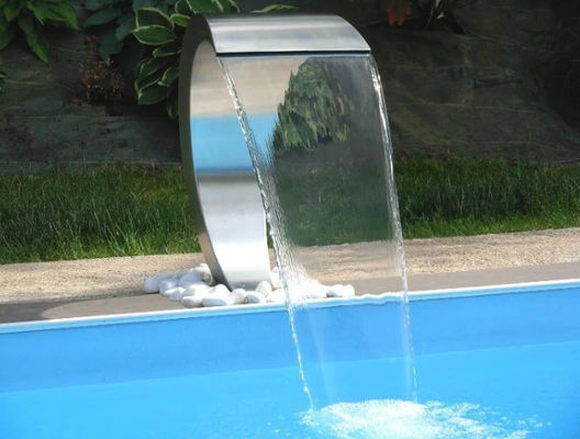 Getto della cascata della stazione termale dello stagno dell'acciaio inossidabile di iso 316 del CE