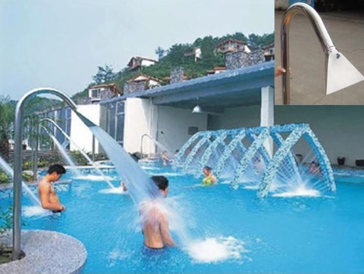 Ugello della cascata dello stagno del AAA ISO9001 SS304 per il massaggio
