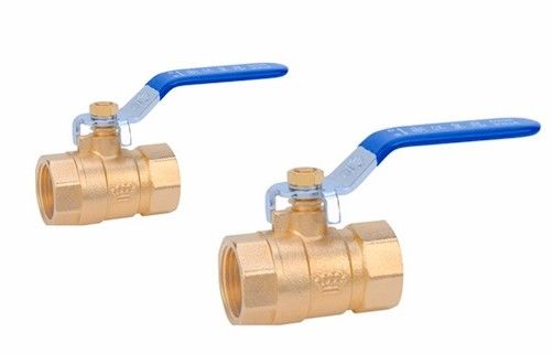 Valvola a sfera a 1 pollici dell'ottone del controllo delle acque manuale dello SGS