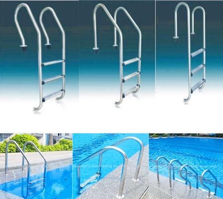 scala della piscina dell'acciaio inossidabile di 1.2mm