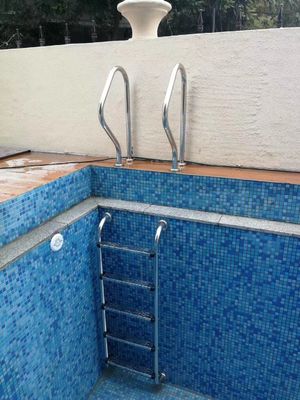 Tipo rotaie della flangia di punto della piscina dell'acciaio inossidabile 1.0mm