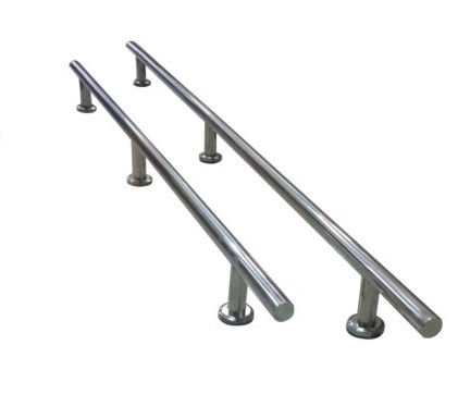 SS304 della parete ferrovia della gru a benna della piscina diritto 1.0mm