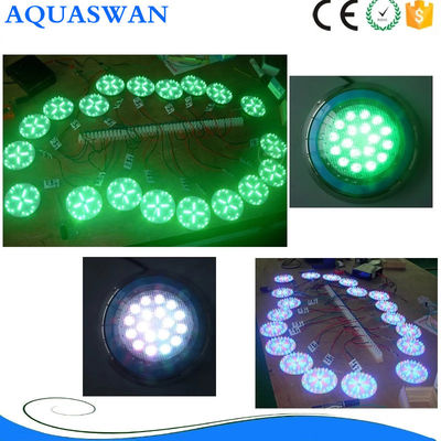 Luci subacquee impermeabili di singolo watt LED di colore Ip68 12