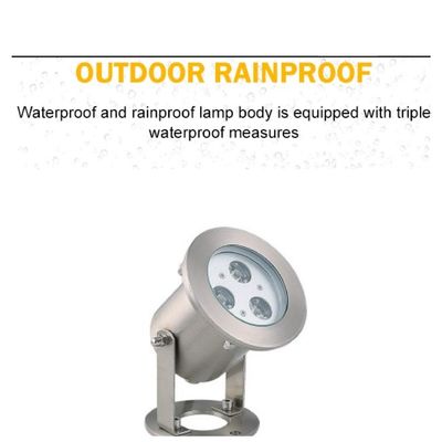 1.5W impermeabilizzano le luci subacquee del LED