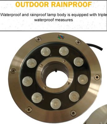 15W lo stagno IP68 impermeabilizza le luci della fontana