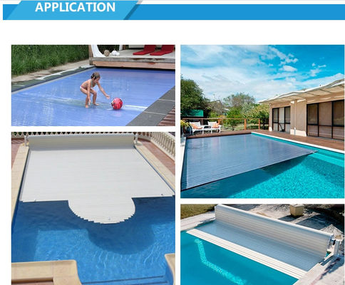 Copertura automatica della piscina del PC 8X4M con un rullo