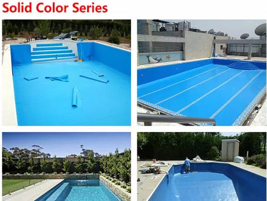 Il rettangolo impermeabilizza la fodera della piscina del PVC di 1.2mm