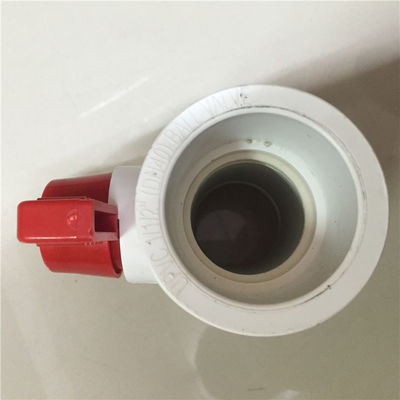 Valvola a sfera commerciale della tubatura dell'acqua del PVC degli accessori della piscina