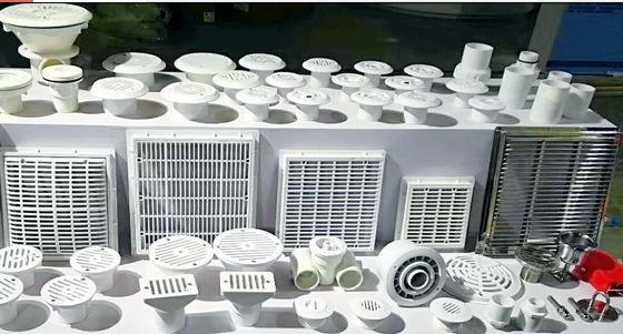 Straripamento a 1,5 pollici di plastica della piscina degli accessori per tubi della piscina
