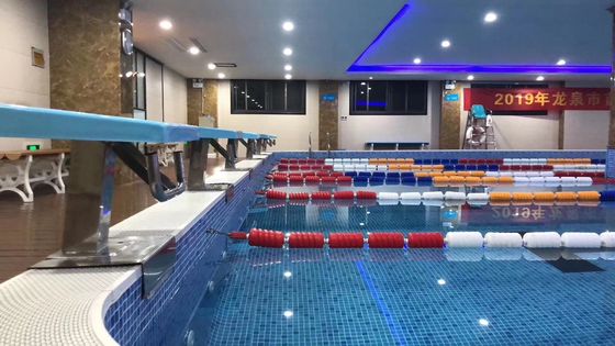 Corde del vicolo della piscina della prova 25m del graffio di forma di Spirality
