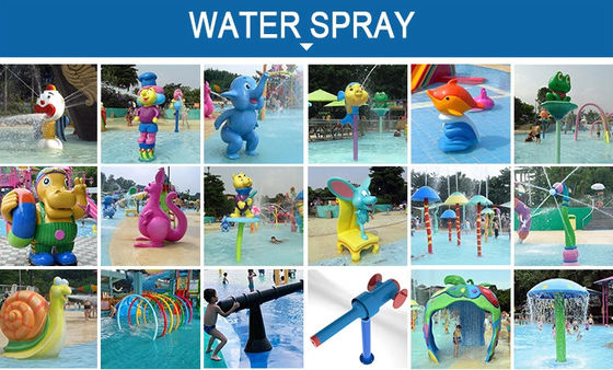 Anti acquascivolo UV della balena della vetroresina dell'attrezzatura del parco dell'acqua dei bambini