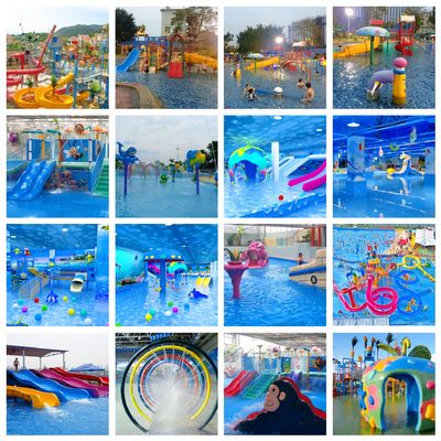 Anti acquascivolo UV della balena della vetroresina dell'attrezzatura del parco dell'acqua dei bambini