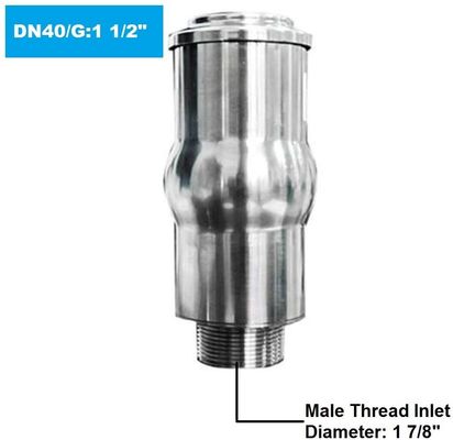 1,5" l'acqua di musica spuma Jet Nozzle Pool Fountain Accessories