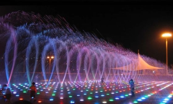 1,5" ugello ballante della fontana dell'oscillazione di acciaio inossidabile di Digital
