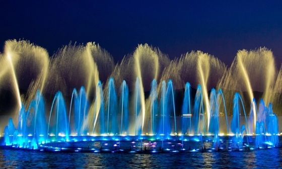 1,5" ugello ballante della fontana dell'oscillazione di acciaio inossidabile di Digital