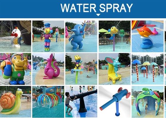 Anti acquascivolo UV della balena della vetroresina dell'attrezzatura del parco dell'acqua dei bambini