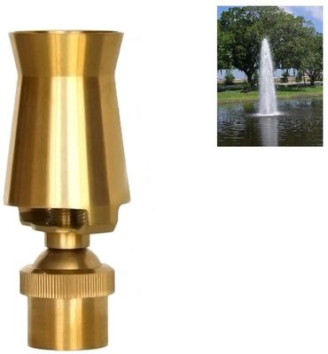 Ugelli ballanti a 1 pollici della fontana DN25 della torre d'ottone del ghiaccio