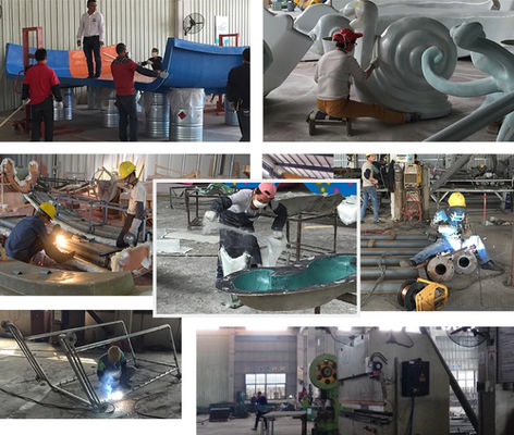 Anti vetroresina UV Caterpillar Aqua Water Slides di TUV