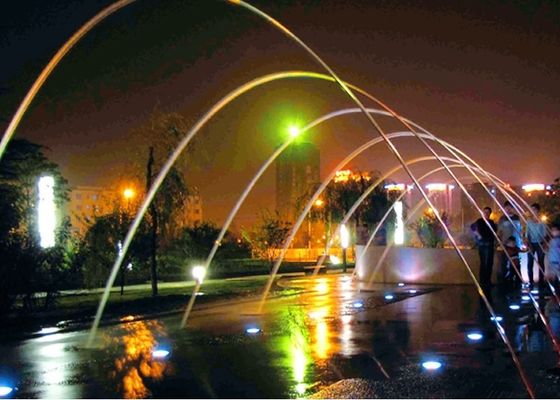 Colore che cambia la fontana laminare del getto 1.5m del LED