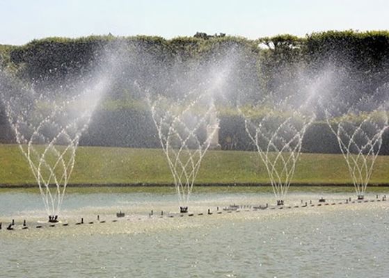 Lo stagno del giardino decora l'ugello girante della fontana a 1,5 pollici