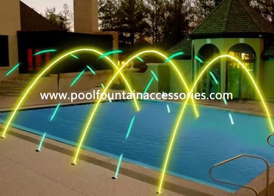 6000 ugello laminare della fontana del l/h 20mm con la lampada di 9W LED RGB