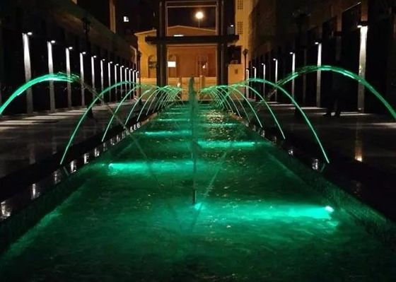 6000 ugello laminare della fontana del l/h 20mm con la lampada di 9W LED RGB