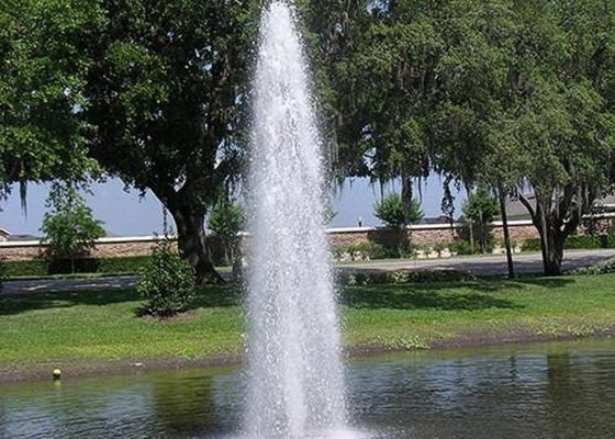 La fontana ballante di DN25 SS304 dota la testa dell'irrigatore d'un polverizzatore dello stagno