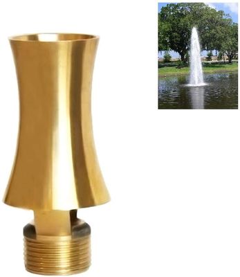 teste di spruzzo d'ottone gialle della fontana della torre del ghiaccio 12m3/H